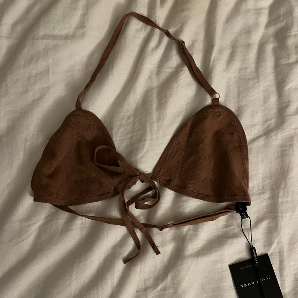 Jluxlable knit bikini triangle - size M